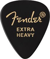 FENDER 351 Shape Premium Picks Extra Heavy Black (12)