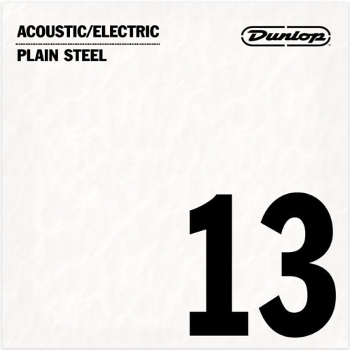 Dunlop DPS13 Acoustic/ Electric Plain Steel